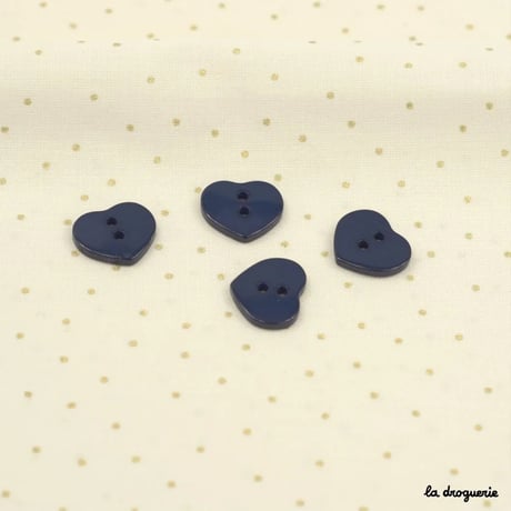 Bouton Caprice coeur 15 mm