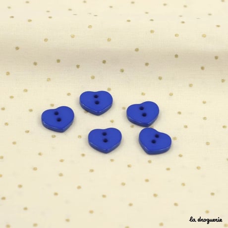Bouton Caprice coeur 12 mm