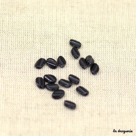 Perle Cellophane grain de café | Perle 8x6 mm