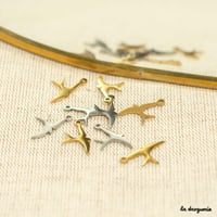 Perle Allure breloque à vol d’oiseau | Perle 18 x 11 mm