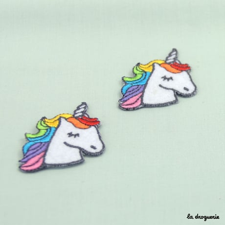 Ecusson « Tête de licorne »
