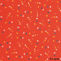 Tissu Entre les gouttes | Flamenco