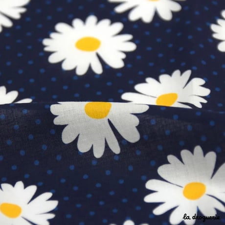 Tissu Reine des prés | Indigo