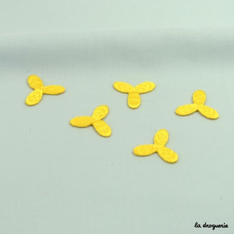 Ecusson Fleur de rien du tout | Ecusson à thermocoller 25 mm
