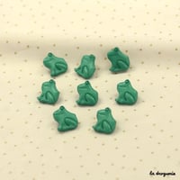 Bouton Ces bêtes rainette 16 mm