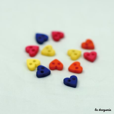 Bouton Star light coeur 9 mm