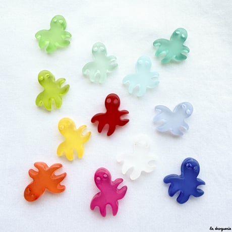 Perle Océaniques pieuvre | Perle 22x20 mm