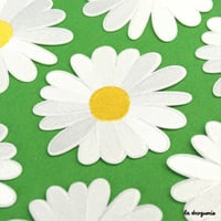 Ecusson “Marguerite Reine des prés” 100 mm
