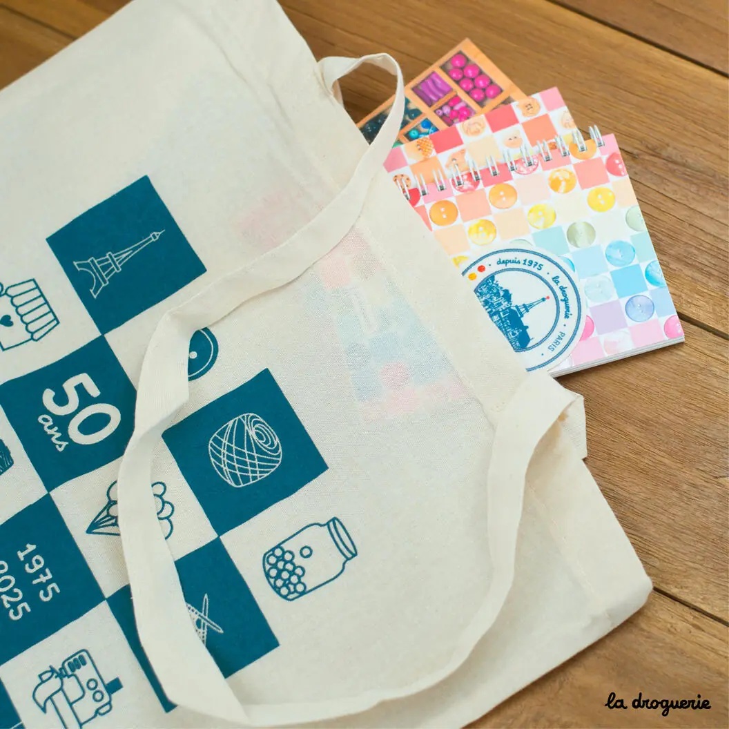 Tote-bag 1975/2025 La Droguerie | édition limit