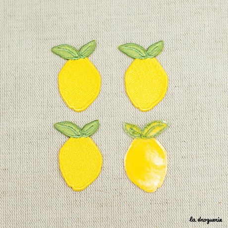 Ecusson Agrément fruit citron | Ecusson á thermocoller 40x26 mm