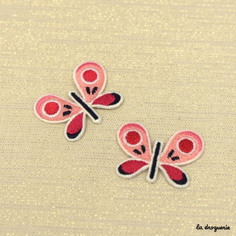 Ecusson Jolis papillons 38 mm | Ecusson à thermocoller 38×28 mm