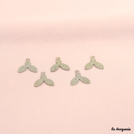 Perle Calissons en breloque granité | Perle 16x14 mm