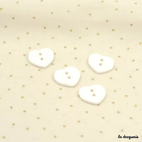 Bouton Caprice coeur 15 mm