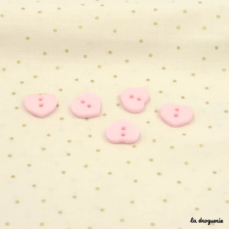 Bouton Caprice coeur 12 mm