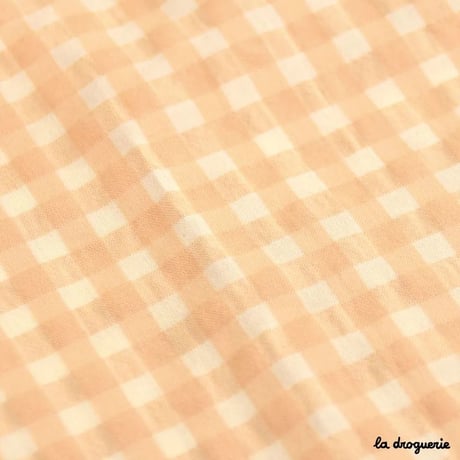 Tissu Vichy in the city 6×6 | Blush