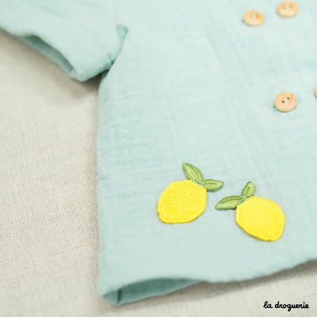 Ecusson Agrément fruit citron | Ecusson á thermocoller 40x26 mm