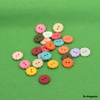 Bouton Eco-Fleurette 12 mm