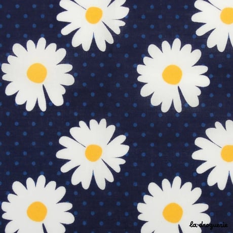 Tissu Reine des prés | Indigo
