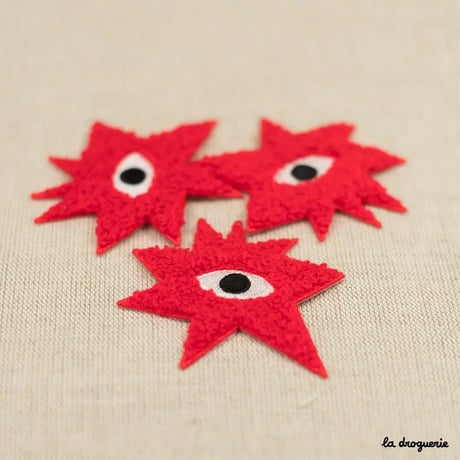 Ecusson Pop oeil | Ecusson à thermocoller 60 mm