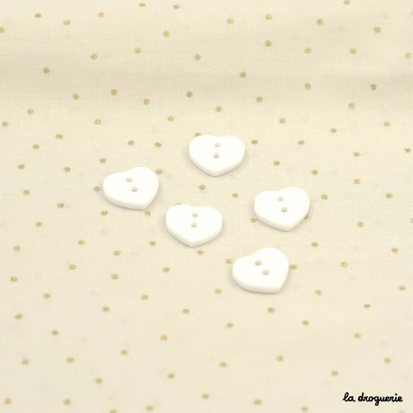 Bouton Caprice coeur 12 mm