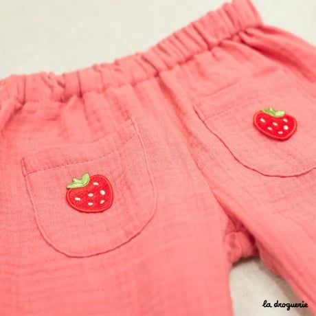 Ecusson Agrément fruit fraise | Ecusson á thermocoller 33x28 mm