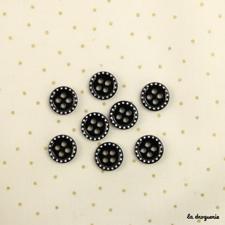 Bouton « Tour en pointillé » 10 mm