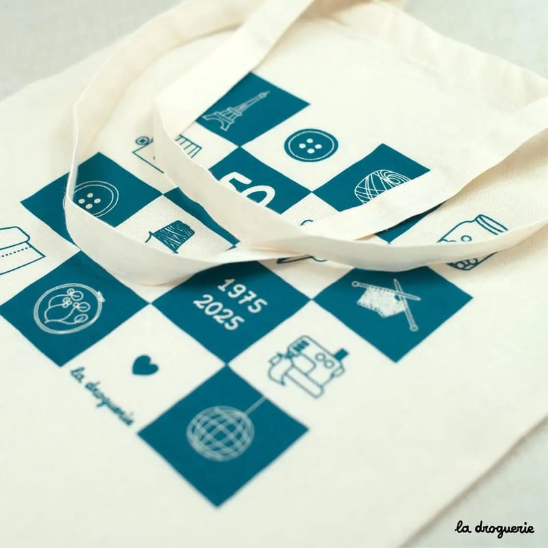 Tote-bag 1975/2025 La Droguerie | édition limit