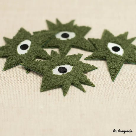 Ecusson Pop oeil | Ecusson à thermocoller 60 mm