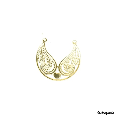 Perle Jour de Gala arabesques | Perle 34 mm