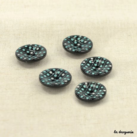 Bouton Pop pois 20 mm