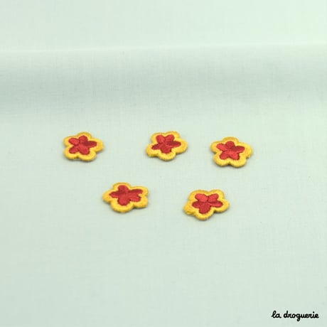 Ecusson « Folk fleurette »
