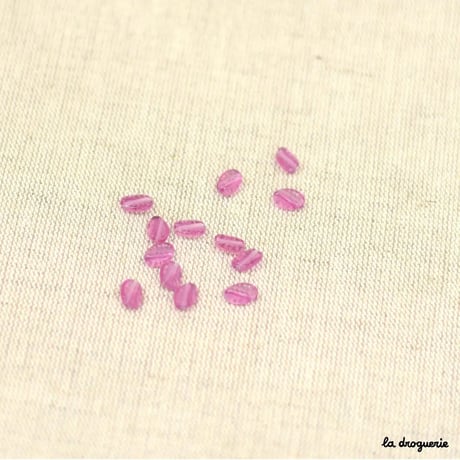 Perle Cellophane grain de café | Perle 8x6 mm