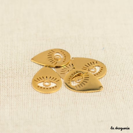 Perle Allure ouvrir l’œil goutte | Perle 29 x 21 mm