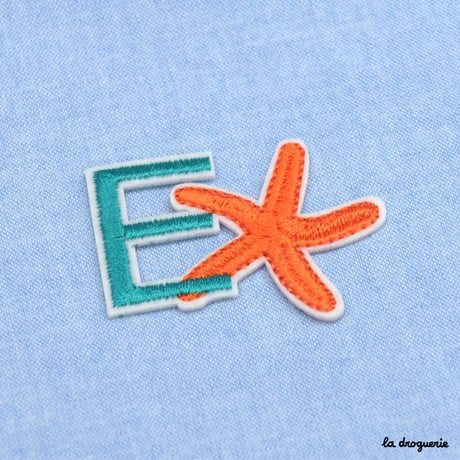 Ecussons “Alphabet animaux”67 à 45 mm
