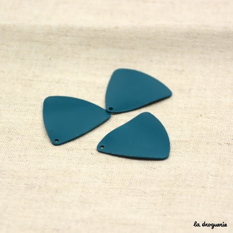 Perle « Chromatique triangle ondulé »
