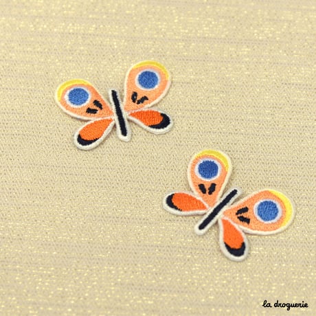 Ecusson Jolis papillons 38 mm | Ecusson à thermocoller 38×28 mm