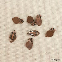 Clip à coller 10 mm