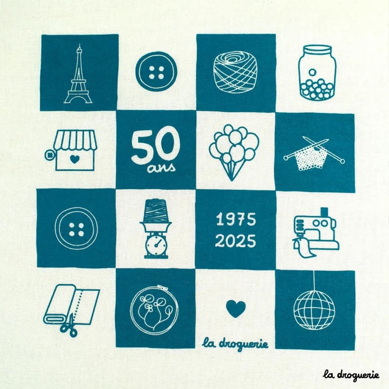 Tote-bag 1975/2025 La Droguerie | édition limit