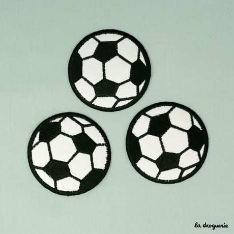Ecusson “Façon cuir football”