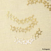 Perle Allure 7 étoiles en ribambelle | Perle 53x12 mm