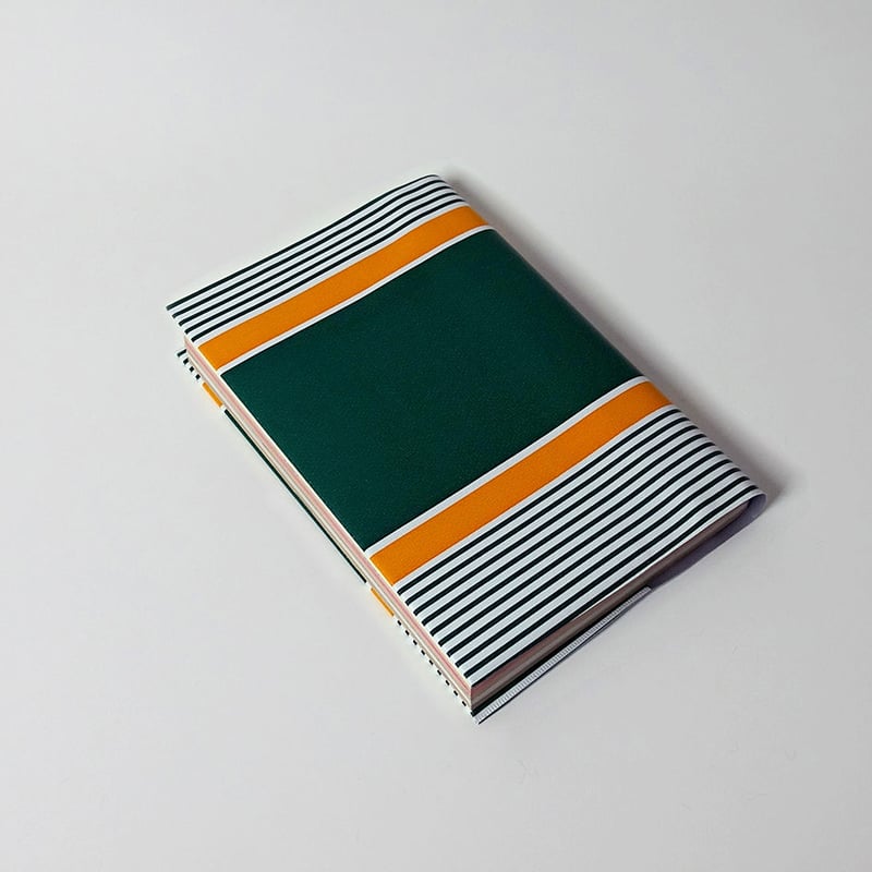 台湾のテント生地で作ったブックカバー（A5サイズ） | HaoChi Books