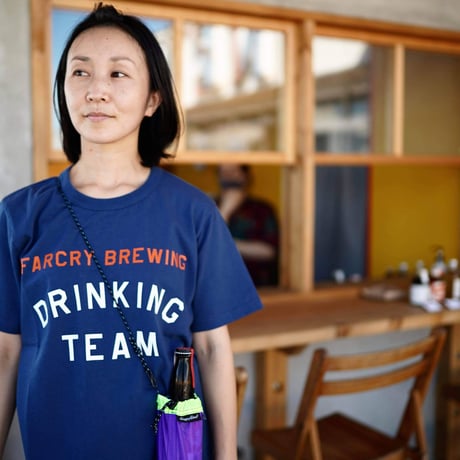 TACOMA FUJI RECORDS × FARCRY BREWING, DRINKING TEAM Tee