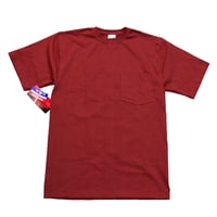 CAMBER　キャンバー　Tシャツ　バーガンディー　MAX WEIGHT POCKET TEE　tee-302