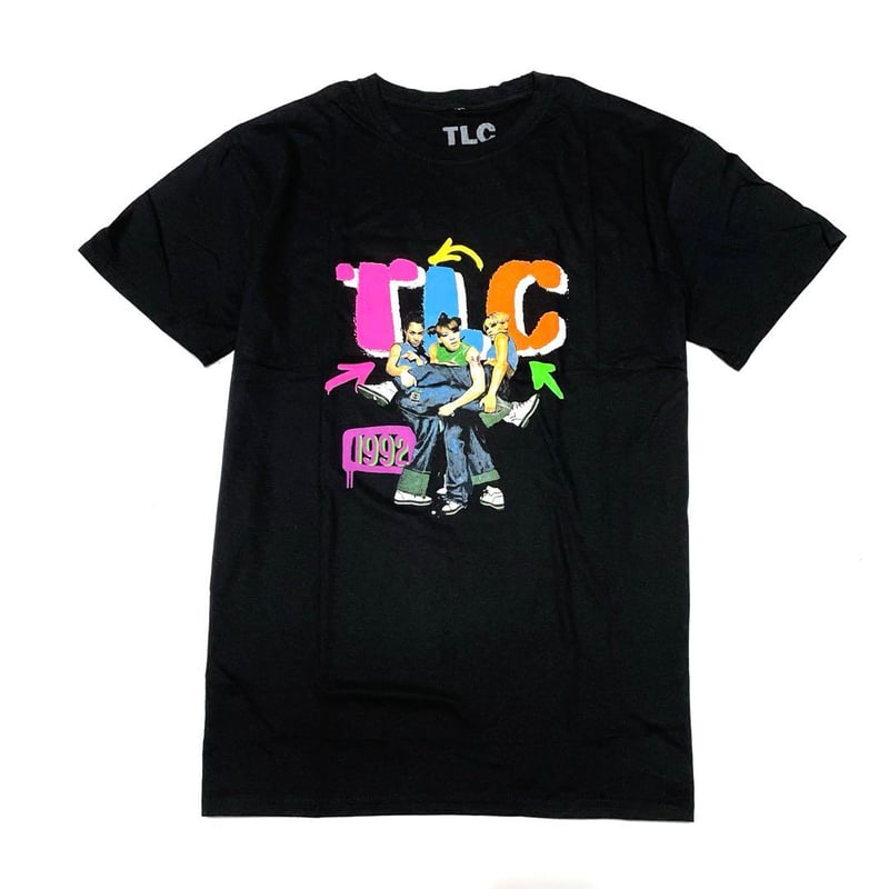 TLC ティーエルシー Tシャツ ラップTシャツ ブラック Kicking Group S/S
