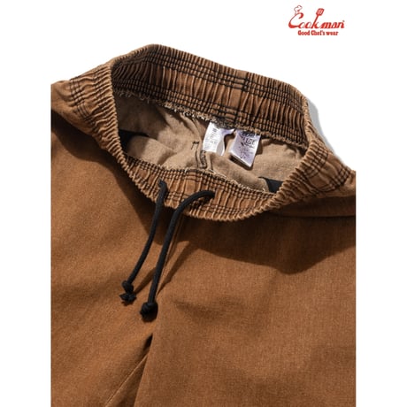 COOKMAN クックマン シェフパンツ セミワイド ブラウン Chef Pants Semiwide Denim Brown 231-61837