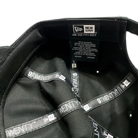 NEW ERA ニューエラ 無地 キャップ ブラック 9TWENTY BLANK CAP BLACK