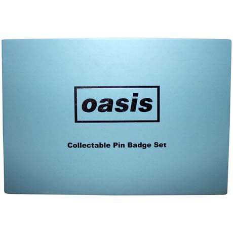OASIS オアシス ピンバッヂ セット バンド小物 Logos PIN BADGE SET