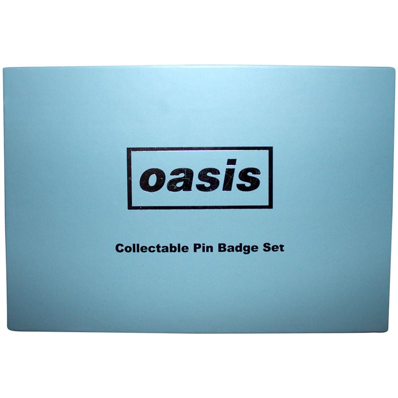 OASIS オアシス ピンバッヂ セット バンド小物 Logos PIN BADGE SET