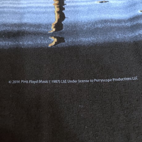 PINK FLOYD ピンクフロイド Tシャツ バンドTシャツ ブラック DIVER WISH YOU WERE HERE S/S TEE