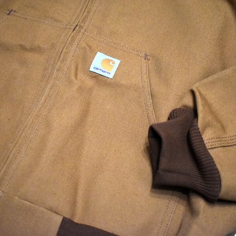 CARHARTT　カーハート　裏サーマル ダックジャケット　カーハートブラウン　THERMAL LINED DUCK ACTIVE JACKET　j131